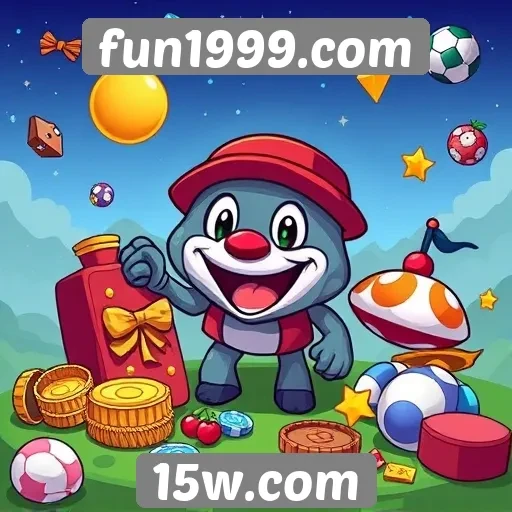 Diversidade de jogos disponíveis no fun1999.com